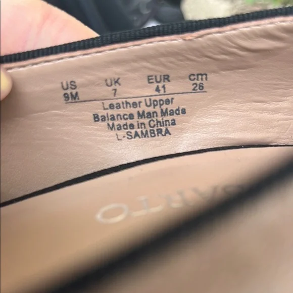 Franco Sarto Tan/black Wedge Shoes Suede - Picture 4 of 15